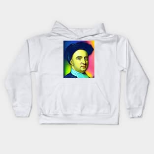 George Berkeley Colourful Portrait | George Berkeley Artwork 6 Kids Hoodie